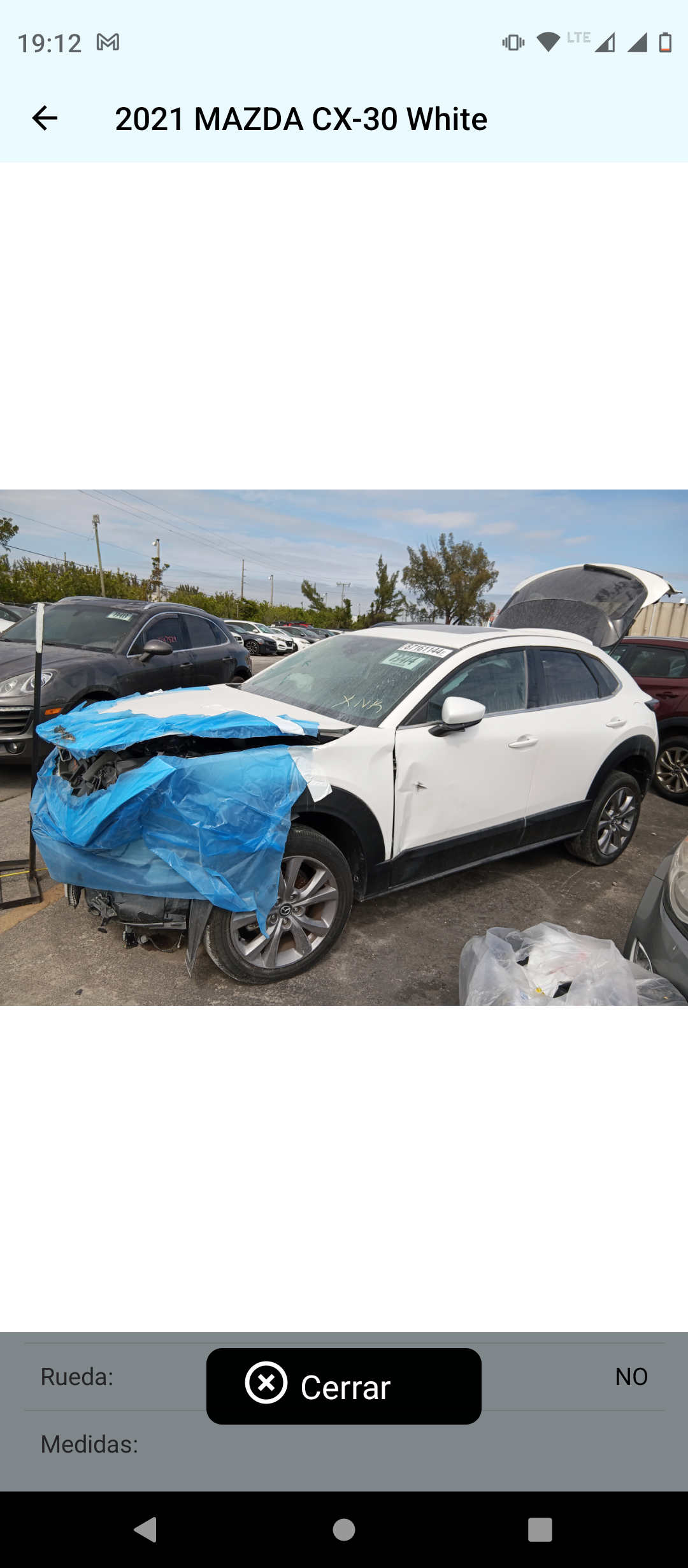 Mazda CX30 2021 - Precio $8,500 negociables